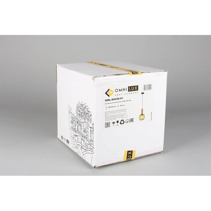 Светильник одинарный Omnilux OML-99436-01