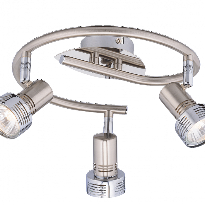 Спот на 3 и более ламп Sfera Sveta 8102-03/G102 CH+SN