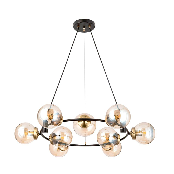 CL105195 Планета Черн+Дымч. Св-к Люстра Люстра подвесная  CL105195