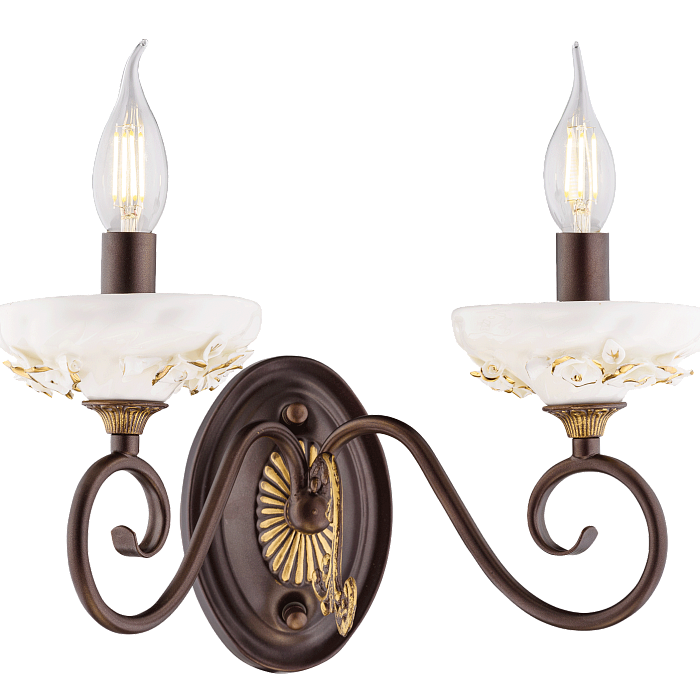 Бра на 2 лампы Sfera Sveta B2103/2W CFG+GPM