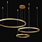 Люстра Crystal Lux FORTUNA SP158W LED D400+600+800 GOLD