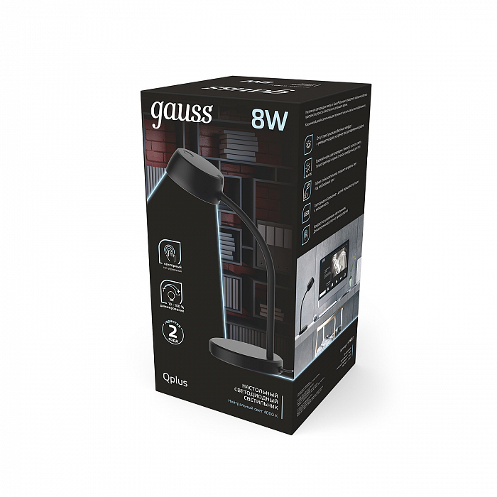Настольная лампа офисная Gauss GT6012