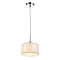 CL466110 Эвита Хром+Белый Св-к Подвес Светильник одинарный  CL466110