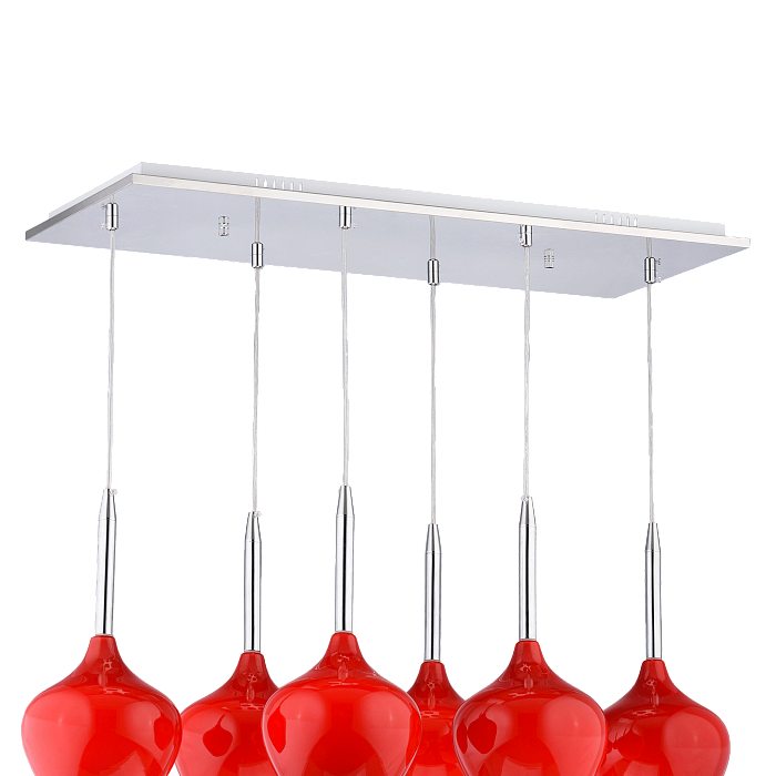 Люстра Sfera Sveta 5068/6L RED