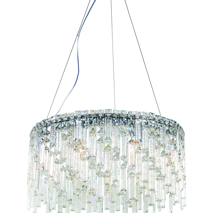 Люстра NewRgy 6073R/9A CHROME+CLEAR