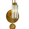 Светильник NewRgy W2791P/1A PLATING BRASS+CLEAR