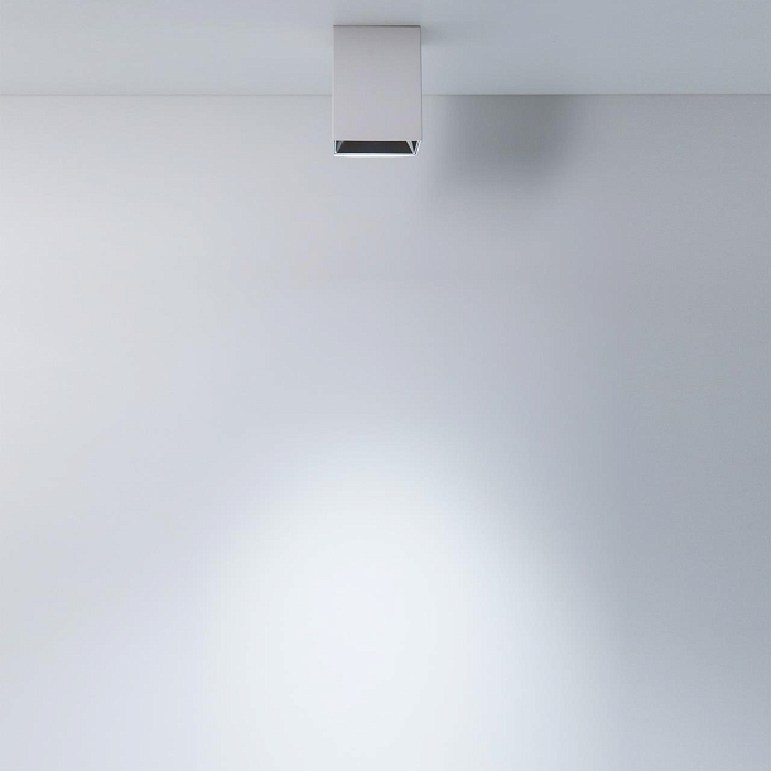 CL7440202 Старк Белый+Хром Св-к Потол. 12W*3500K Светильник накладной  CL7440202