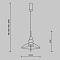 Подвесной светильник Maytoni MOD185PL-L12CG3K3 Светильник Maytoni MOD185PL-L12CG3K3