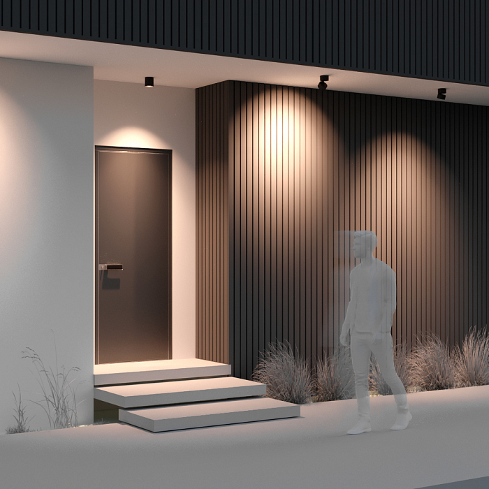 Светильник Outdoor O310CL-L12GF3K