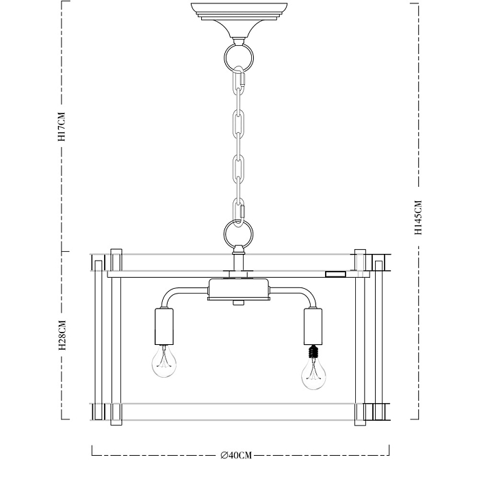 Светильник большой Divinare 8101/02 SP-5