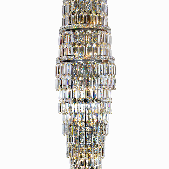Светильник NewRgy W2819R/13+7A CHROME+CLEAR