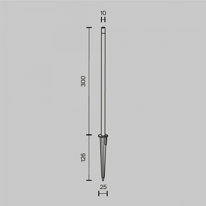 Уличный светильник Outdoor O441FL-L1GF3K