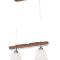 Светильник двойной Sfera Sveta 85595/2P BROWN+CH