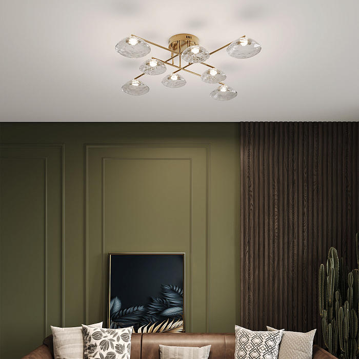 Светильник Eurosvet 50389 LED латунь