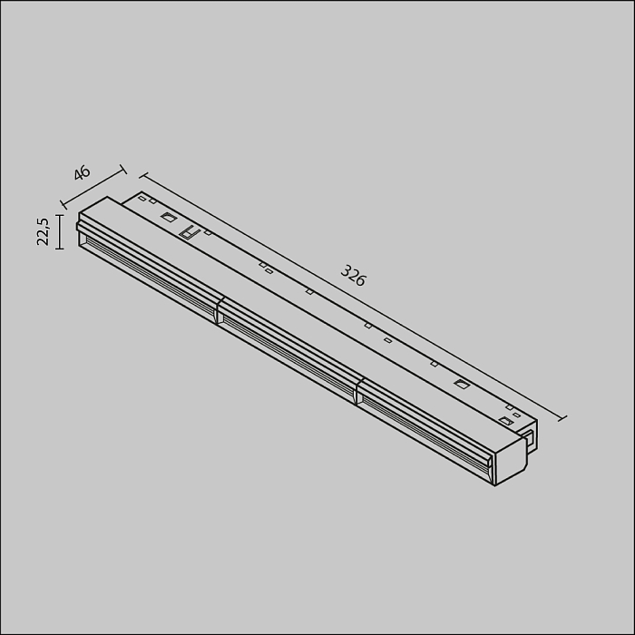 Трековая система Technical TR106-4-18W-DS-W