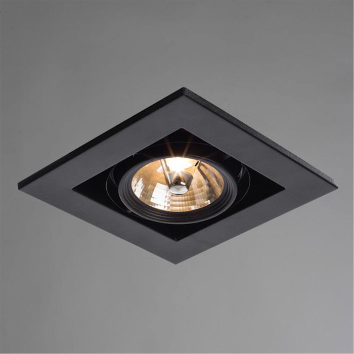 Спот встраиваемый ARTE LAMP A5930PL-1BK