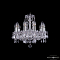 Люстра подвесная Bohemia Ivele Crystal 1402/10/141 Ni Leafs