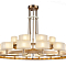 Люстра Newport 4338+16/C new gold