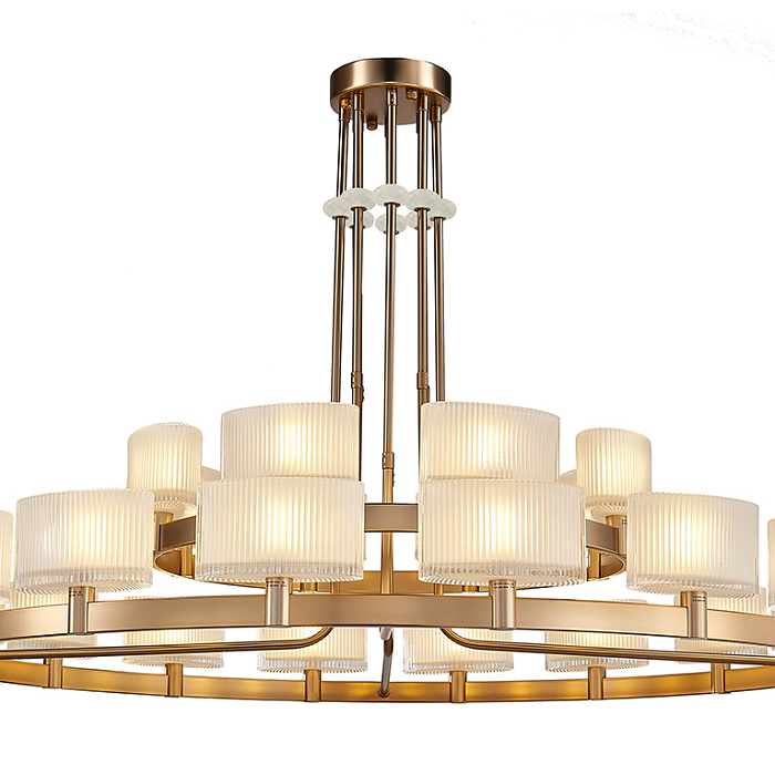 Люстра Newport 4338+16/C new gold