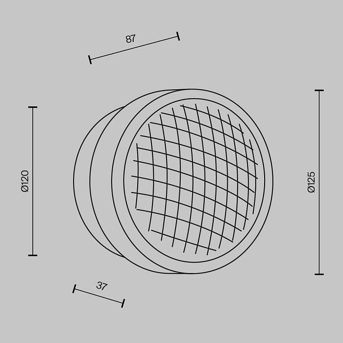 Maytoni MOD493WL-L6BSK