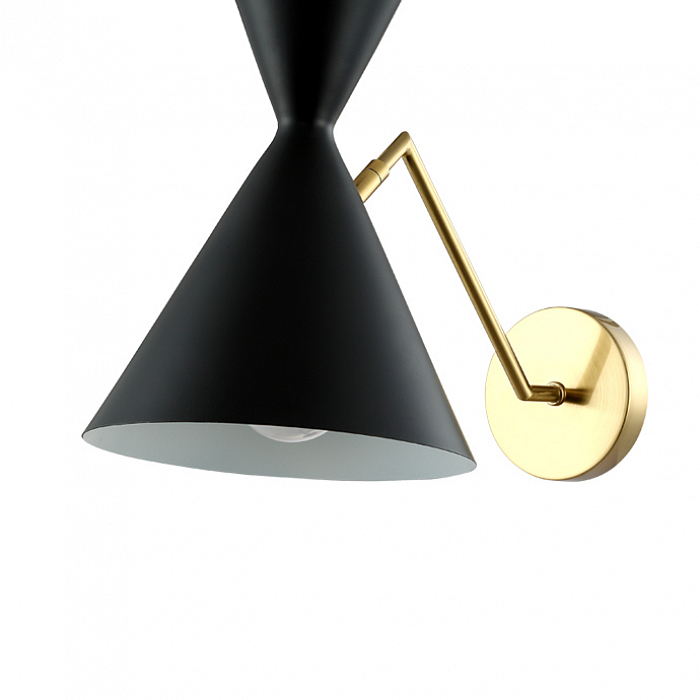Бра на 1 лампу Crystal Lux JOVEN AP1 GOLD/BLACK