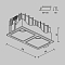 Светильник Technical DL043-02-10W4K-SQ-W-1