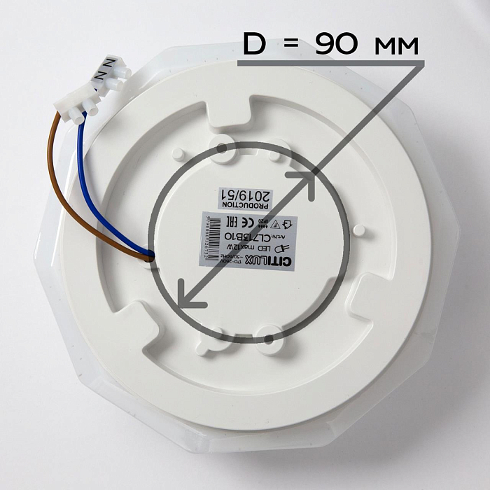 Светильник потолочная  CL713A10G