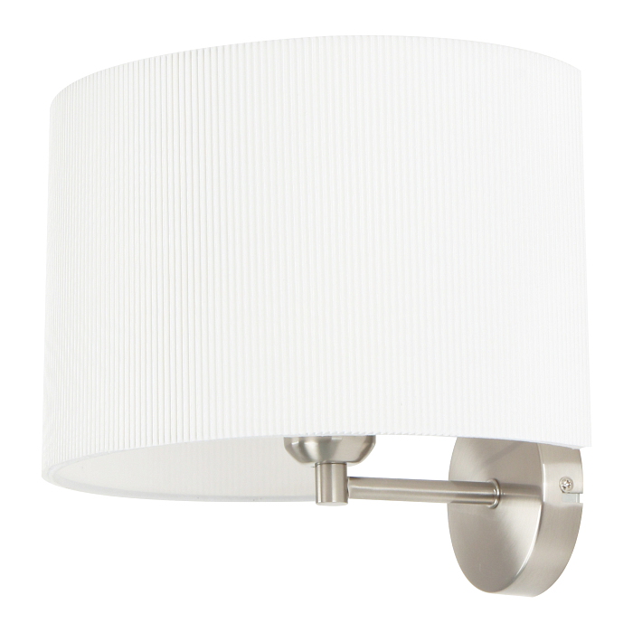 Бра NewRgy 6049AWL SATIN NICKEL+WHITE