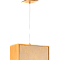 Светильник одинарный Sfera Sveta 85502/1PB WOOD+CH