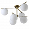 Люстра Crystal Lux FELIZ SP-PL6 BRONZE/WHITE
