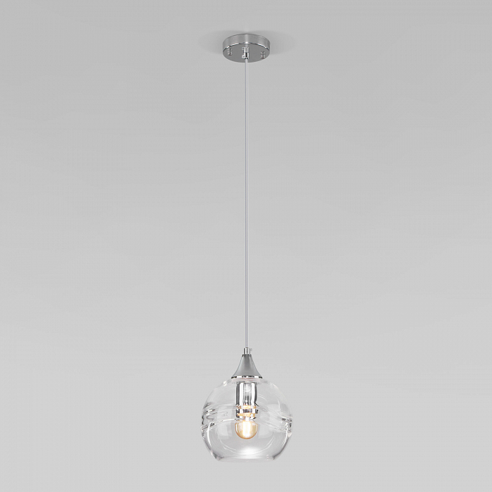 Люстра одинарный Eurosvet 50221/1 прозрачный