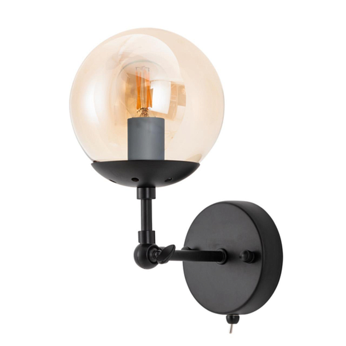 Бра на 1 лампу ARTE LAMP A1664AP-1BK
