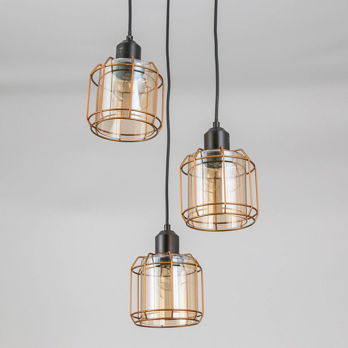 CL542232 Таверна Св-к Подвес Светильник тройной  CL542232