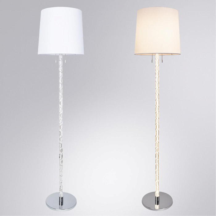Торшер на 1 лампу ARTE LAMP A4048PN-1CC