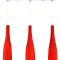 Светильник тройной Sfera Sveta 5065/3 RED