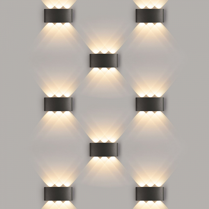 Уличный светильник светодиодный Elektrostandard 1551 Techno LED чёрный