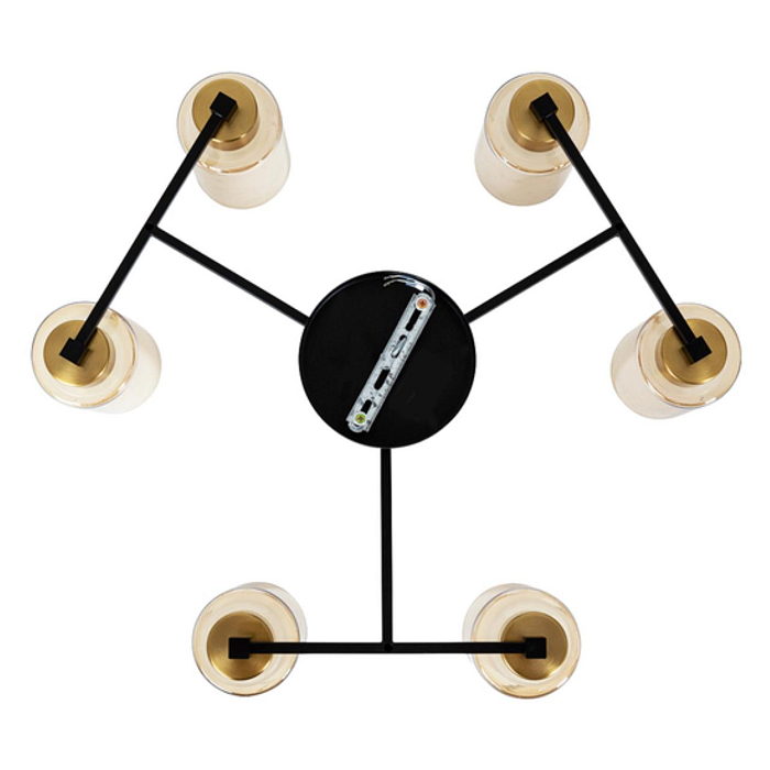 Люстра ARTE LAMP A7027PL-6BK