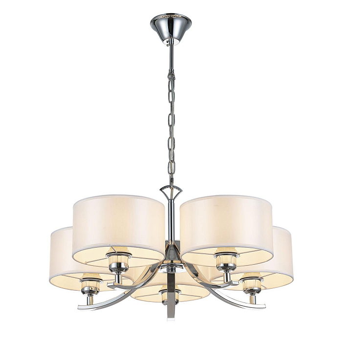 CL466150 Эвита Хром+Белый Св-к Люстра Люстра подвесная  CL466150