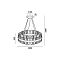 Светильник большой Vele Luce VL3034P16