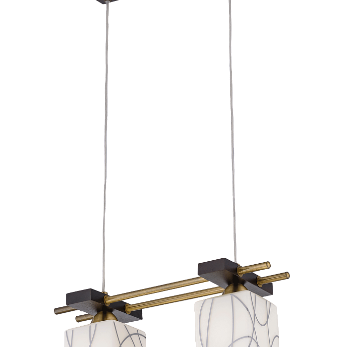 Светильник двойной Sfera Sveta 85662/2P AB+RED