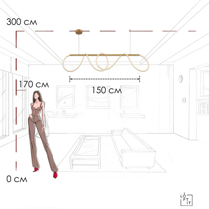 LOFT IT 10388P/B Brass