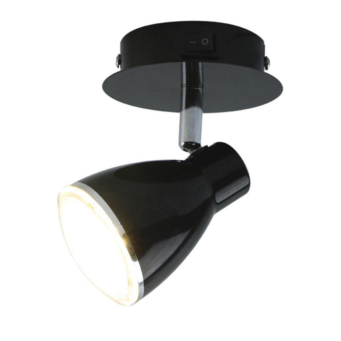 Спот на 1 лампу ARTE LAMP A6008AP-1BK