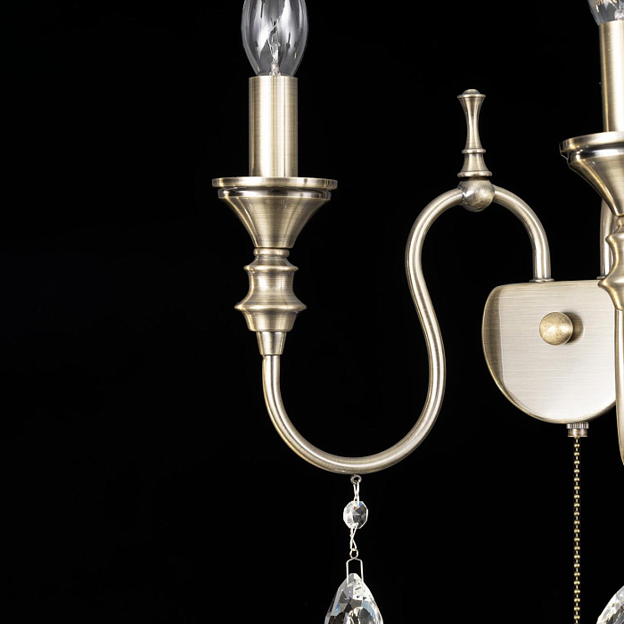 CL437323 Рига Бронза Св-к Бра Бра на 2 лампы  CL437323