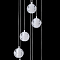 Светильник каскадный Crystal Lux GASPAR SP9 D300 WHITE
