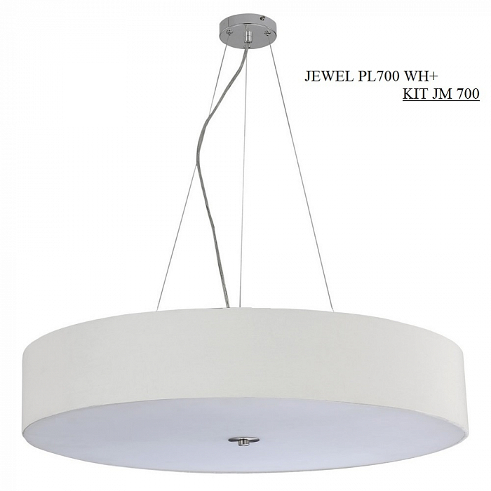 Светильник потолочная Crystal Lux JEWEL PL700 WH
