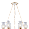 Люстра подвесная Sfera Sveta 85649/6B WHITE+GOLD