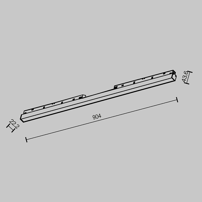 Трековая система Technical TR030-2-30W2.7K-B