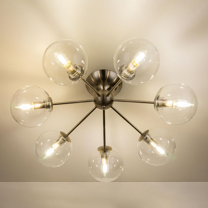 CL102171 Томми Хром Мат. Св-к Люстра Люстра потолочная  CL102171