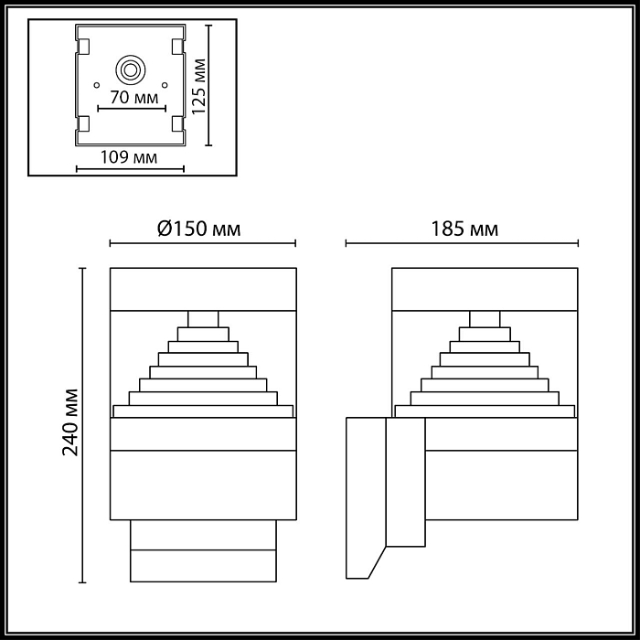 ODEON LIGHT 7140/20WL
