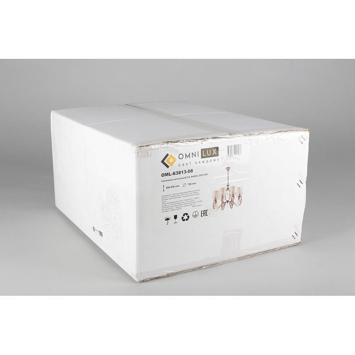 Люстра подвесная Omnilux OML-63813-08